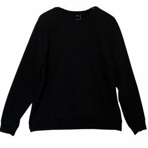 Zella Black Crewneck Pullover Sweatshirt Men’s XL Athleisure Lounge Wear